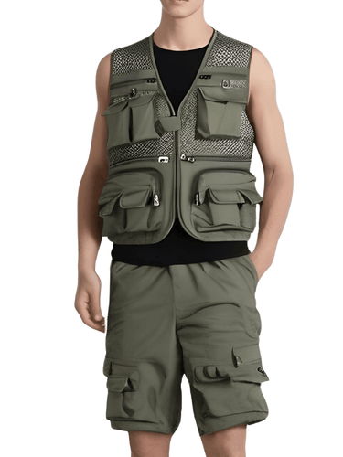 Men's Multi-Pocket Gear Vest -, Hunting & Fishing Vests , Drestiny , 4XL, 5XL, Australia, Black, Canada, FR, Green, Khaki, L, Navy, New Zealand, United Kingdom, United States, Vests, XL, XXL, XXXL , Drestiny , www.shopdrestiny.com